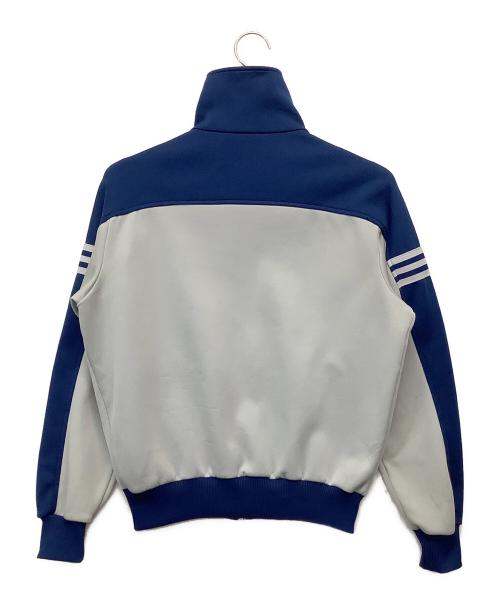adidas（アディダス）adidas (アディダス) 70's-80'sトラックジャケット グレー×ネイビー サイズ:2の古着・服飾アイテム