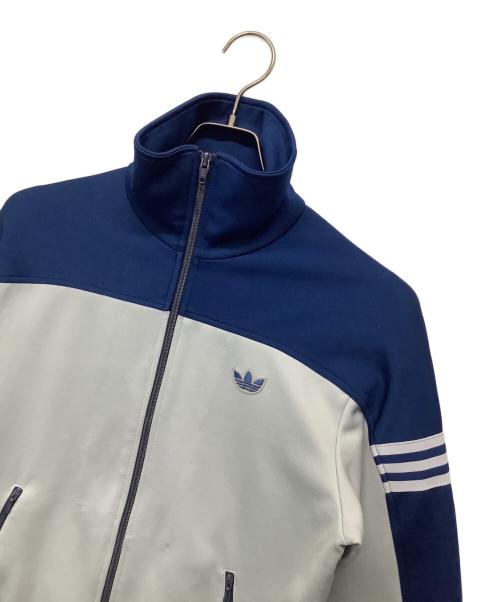 adidas（アディダス）adidas (アディダス) 70's-80'sトラックジャケット グレー×ネイビー サイズ:2の古着・服飾アイテム