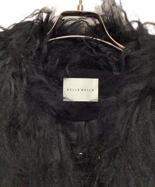 BELLE BELLA（ベレベーラ）BELLE BELLA (ベレベーラ) スウェードファージャケット ブラック サイズ:M 未使用品の古着・服飾アイテム