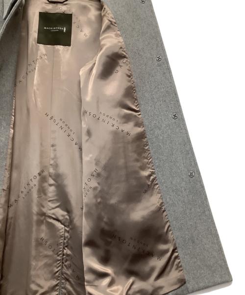 MACKINTOSH LONDON（マッキントッシュ ロンドン）MACKINTOSH LONDON (マッキントッシュ ロンドン) ステンカラーコート グレー サイズ:38サイズの古着・服飾アイテム