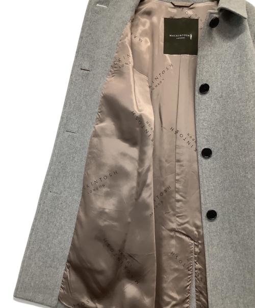 MACKINTOSH LONDON（マッキントッシュ ロンドン）MACKINTOSH LONDON (マッキントッシュ ロンドン) ステンカラーコート グレー サイズ:38サイズの古着・服飾アイテム