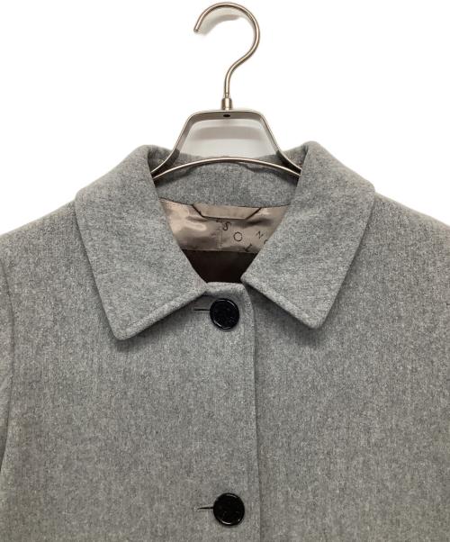 MACKINTOSH LONDON（マッキントッシュ ロンドン）MACKINTOSH LONDON (マッキントッシュ ロンドン) ステンカラーコート グレー サイズ:38サイズの古着・服飾アイテム