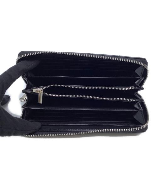 L.E.D.BITES（エルイーディーバイツ）L.E.D.BITES (エルイーディーバイツ) ラウンドファスナー財布　TORY BURCH ブラックの古着・服飾アイテム