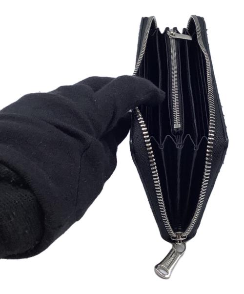 L.E.D.BITES（エルイーディーバイツ）L.E.D.BITES (エルイーディーバイツ) ラウンドファスナー財布　TORY BURCH ブラックの古着・服飾アイテム