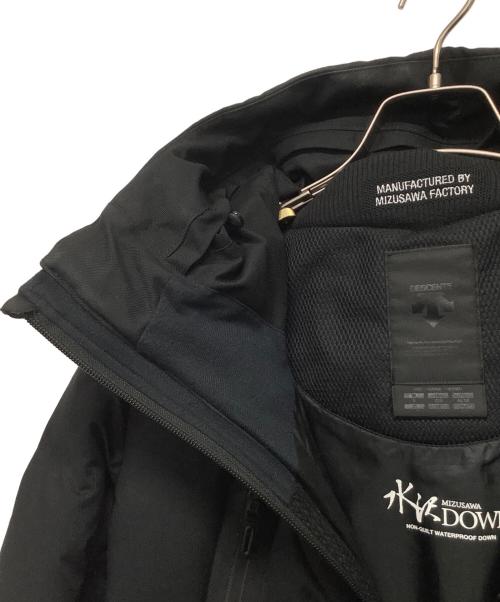 DESCENTE ALLTERRAIN（デザイント オルテライン）DESCENTE ALLTERRAIN (デザイント オルテライン) ダウンジャケット　DOR-G9106 ブラック サイズ:Sの古着・服飾アイテム