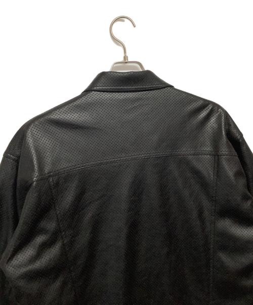 BlackEyePatch（ブラックアイパッチ）BlackEyePatch (ブラックアイパッチ) メッシュジャケット ブラック サイズ:Lの古着・服飾アイテム