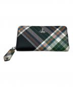 Vivienne Westwoodヴィヴィアンウエストウッド）の古着「ラウンドファスナー長財布　Vivienne Westwood」｜マルチカラー