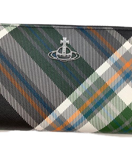 Vivienne Westwood（ヴィヴィアンウエストウッド）Vivienne Westwood (ヴィヴィアンウエストウッド) ラウンドファスナー長財布　Vivienne Westwood マルチカラーの古着・服飾アイテム
