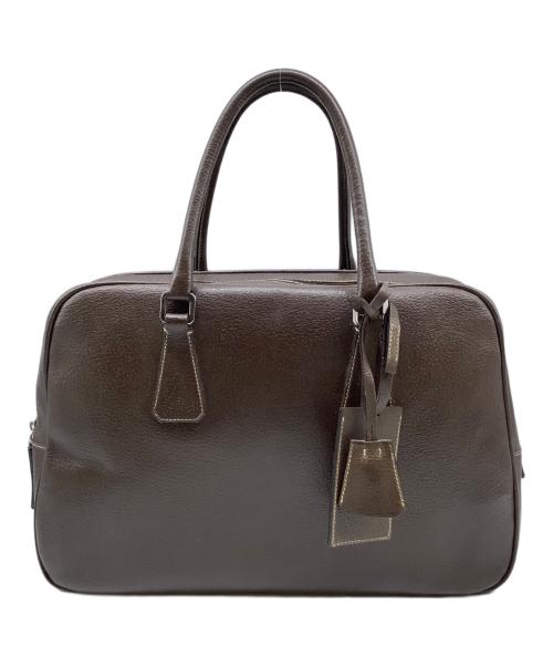 PRADA（プラダ）PRADA (プラダ) ブリーフケース ブラウンの古着・服飾アイテム