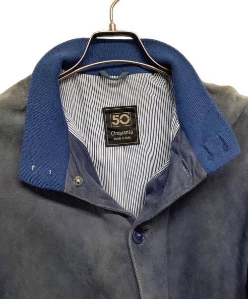 Cinquanta（チンクワンタ）Cinquanta (チンクワンタ) ジャケット ブルー サイズ:50の古着・服飾アイテム