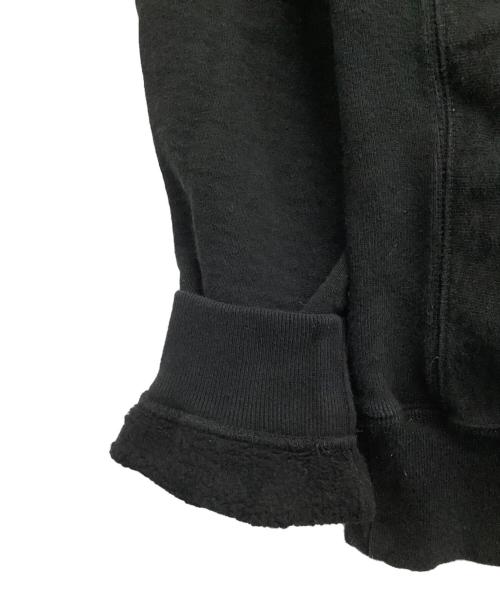 WASTED YOUTH（ウェイステッドユース）Wasted Youth (ウェイステッドユース) ロゴ刺繍スウェット ブラック サイズ:Mの古着・服飾アイテム