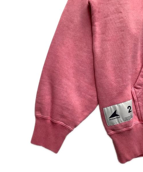 DESCENDANT（ディセンダント）DESCENDANT (ディセンダント) プルオーバーパーカー ピンク サイズ:Mの古着・服飾アイテム