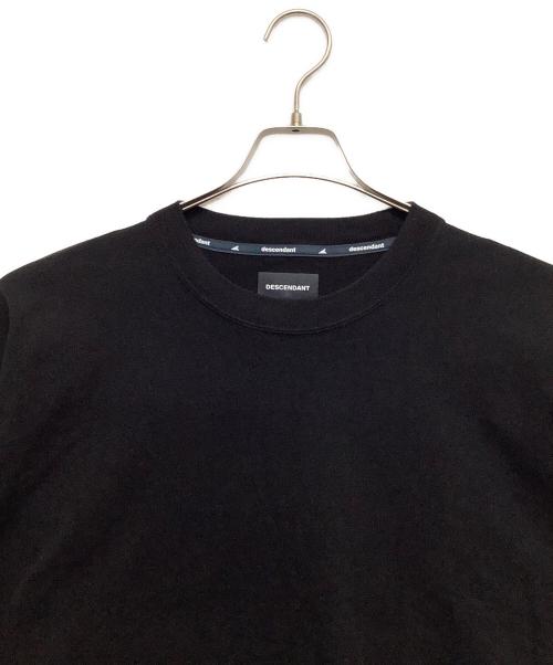 DESCENDANT（ディセンダント）DESCENDANT (ディセンダント) 長袖カットソー ブラック サイズ:2の古着・服飾アイテム