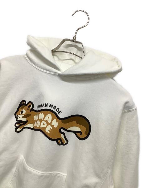 HUMAN MADE（ヒューマンメイド）HUMAN MADE (ヒューマンメイド) j-hope パーカー ホワイト サイズ:Mの古着・服飾アイテム