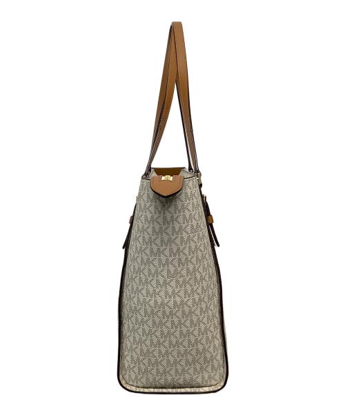 MICHAEL KORS（マイケル・コース）MICHAEL KORS (マイケル・コース) トートバッグ ホワイトの古着・服飾アイテム