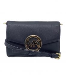 MICHAEL KORS（マイケル・コース）の古着「チェーンショルダーバッグ」｜ブラック