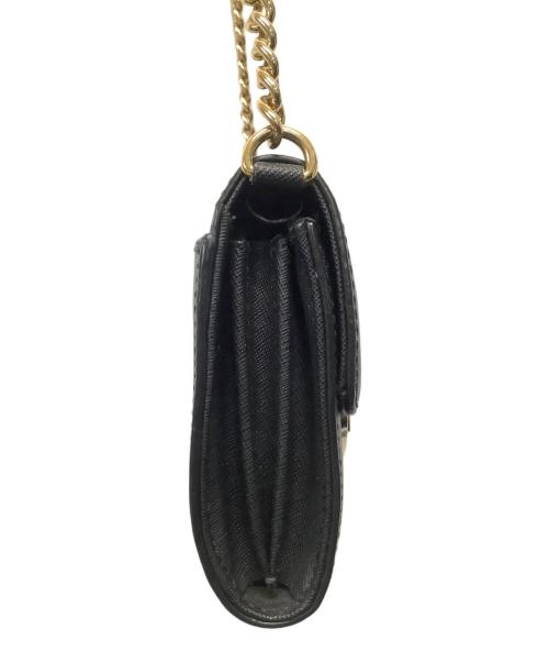 MICHAEL KORS（マイケル・コース）MICHAEL KORS (マイケル・コース) チェーンショルダーバッグ ブラックの古着・服飾アイテム