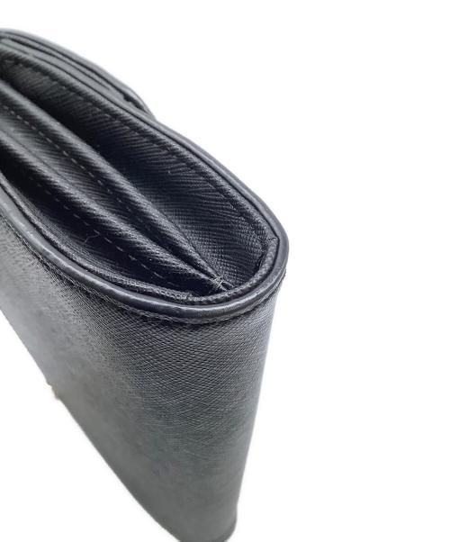 MICHAEL KORS（マイケル・コース）MICHAEL KORS (マイケル・コース) チェーンショルダーバッグ ブラックの古着・服飾アイテム