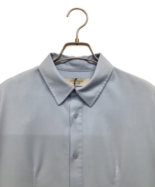 CITY TOKYO（シティートウキョウ）CITY TOKYO (シティートウキョウ) 長袖シャツ ブルー サイズ:FREE 未使用品の古着・服飾アイテム