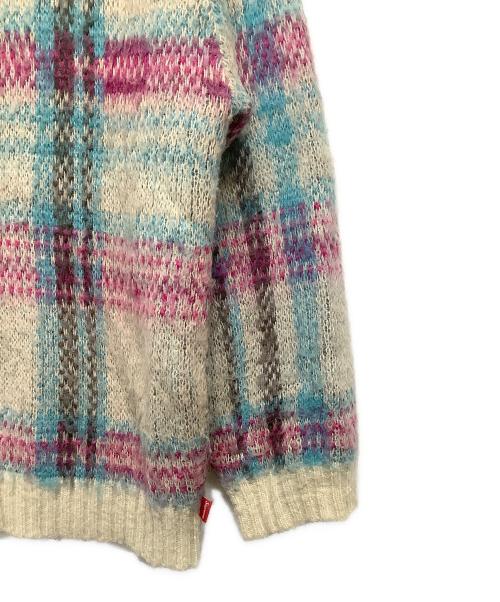 SUPREME（シュプリーム）Supreme (シュプリーム) 厚手ニット ベージュ×ピンク サイズ:Mの古着・服飾アイテム