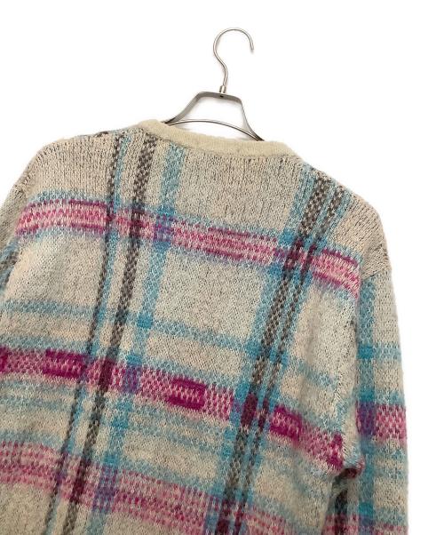 SUPREME（シュプリーム）Supreme (シュプリーム) 厚手ニット ベージュ×ピンク サイズ:Mの古着・服飾アイテム