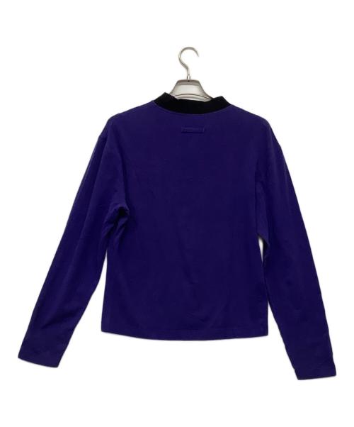 Jean Paul Gaultier homme（ジャンポールゴルチェオム）Jean Paul Gaultier homme (ジャンポールゴルチェオム) 長袖カットソー ブルー サイズ:48の古着・服飾アイテム