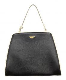 PELLE MORBIDA（ペッレモルビダ）の古着「ショルダーバッグ」｜ブラック×ホワイト