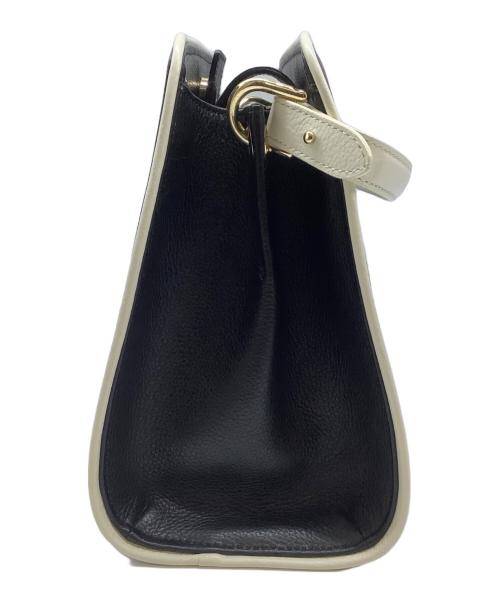 PELLE MORBIDA（ペッレモルビダ）PELLE MORBIDA (ペッレモルビダ) ショルダーバッグ ブラック×ホワイトの古着・服飾アイテム