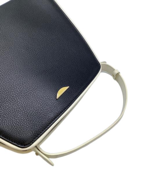 PELLE MORBIDA（ペッレモルビダ）PELLE MORBIDA (ペッレモルビダ) ショルダーバッグ ブラック×ホワイトの古着・服飾アイテム