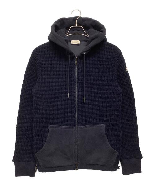 MONCLER（モンクレール）MONCLER (モンクレール) ジップパーカー ネイビー サイズ:Sの古着・服飾アイテム
