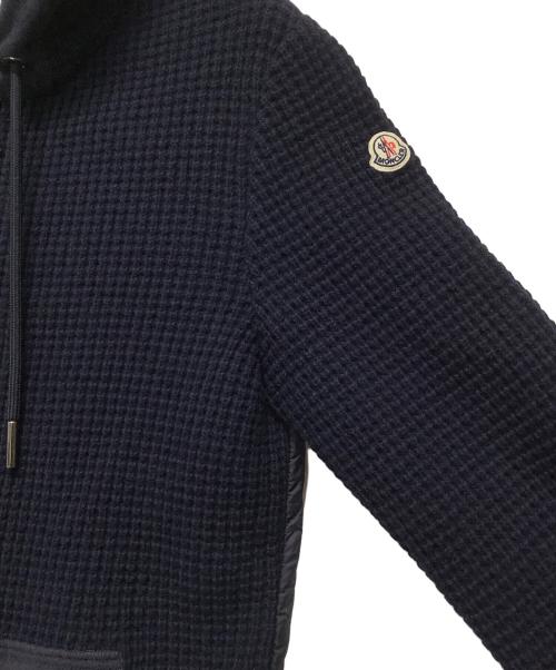 MONCLER（モンクレール）MONCLER (モンクレール) ジップパーカー ネイビー サイズ:Sの古着・服飾アイテム