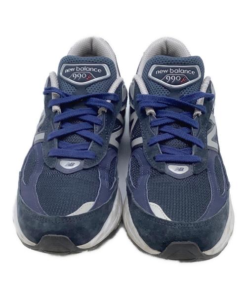 NEW BALANCE（ニューバランス）NEW BALANCE (ニューバランス) ローカットスニーカー ネイビー サイズ:26.5の古着・服飾アイテム