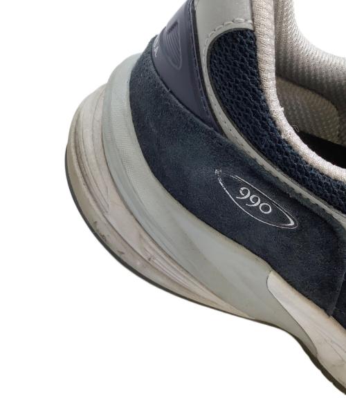 NEW BALANCE（ニューバランス）NEW BALANCE (ニューバランス) ローカットスニーカー ネイビー サイズ:26.5の古着・服飾アイテム