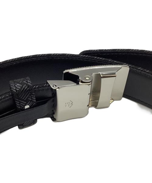 印傳屋（インデンヤ）印傳屋 (インデンヤ) ベルト ブラックの古着・服飾アイテム