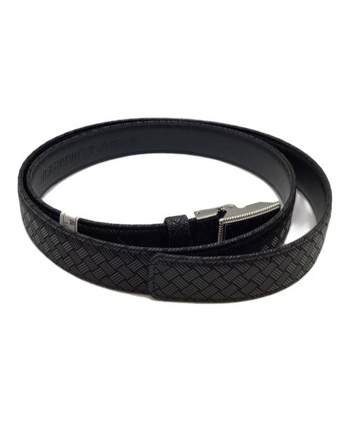 印傳屋（インデンヤ）印傳屋 (インデンヤ) ベルト ブラックの古着・服飾アイテム