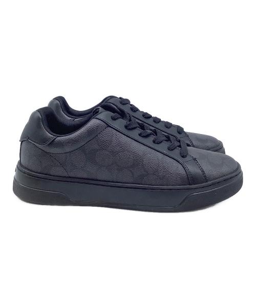 COACH（コーチ）COACH (コーチ) High-line high-top sneakers ブラック サイズ:25.5の古着・服飾アイテム