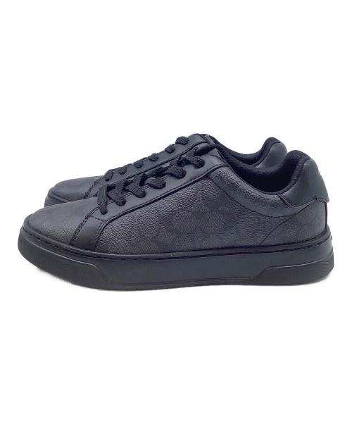 COACH（コーチ）COACH (コーチ) High-line high-top sneakers ブラック サイズ:25.5の古着・服飾アイテム
