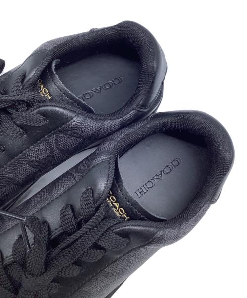 COACH（コーチ）COACH (コーチ) High-line high-top sneakers ブラック サイズ:25.5の古着・服飾アイテム