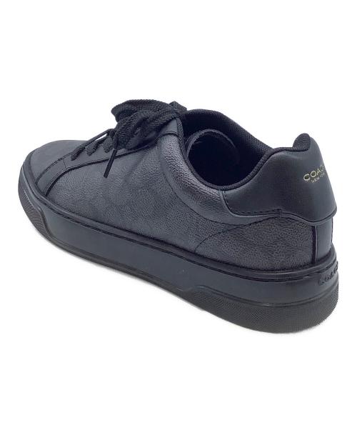 COACH（コーチ）COACH (コーチ) High-line high-top sneakers ブラック サイズ:25.5の古着・服飾アイテム