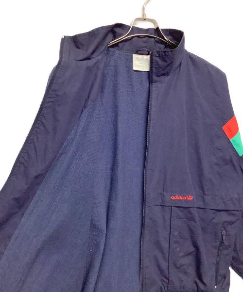 adidas（アディダス）adidas (アディダス) 80-90’sナイロンジャケット ネイビー サイズ:54の古着・服飾アイテム