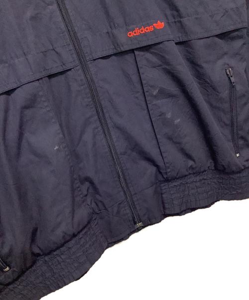 adidas（アディダス）adidas (アディダス) 80-90’sナイロンジャケット ネイビー サイズ:54の古着・服飾アイテム