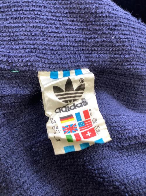 adidas（アディダス）adidas (アディダス) 80-90’sナイロンジャケット ネイビー サイズ:54の古着・服飾アイテム