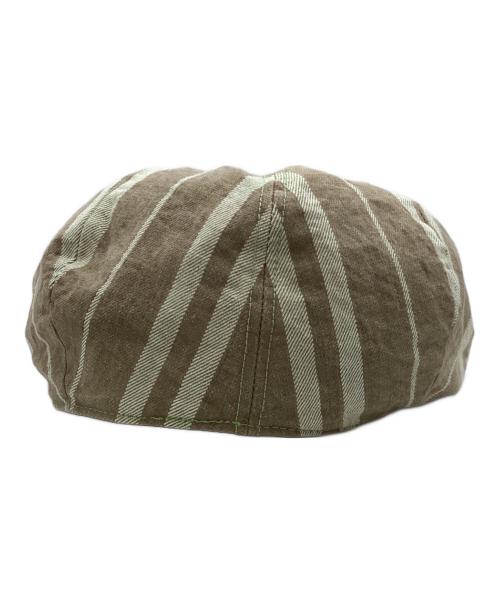 freewheelers（フリーホイーラーズ）FREEWHEELERS (フリーホイーラーズ) キャスケット　FREEWHEELERS ブラウン×ホワイトの古着・服飾アイテム