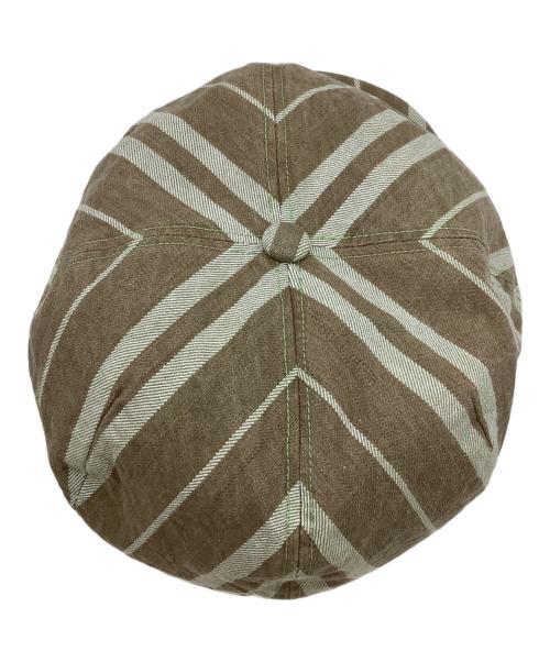 freewheelers（フリーホイーラーズ）FREEWHEELERS (フリーホイーラーズ) キャスケット　FREEWHEELERS ブラウン×ホワイトの古着・服飾アイテム