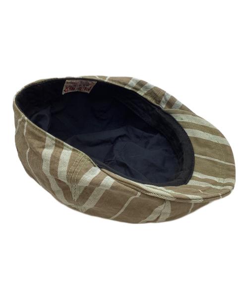 freewheelers（フリーホイーラーズ）FREEWHEELERS (フリーホイーラーズ) キャスケット　FREEWHEELERS ブラウン×ホワイトの古着・服飾アイテム