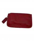 COACHコーチ）の古着「チャンキーケース」｜レッド