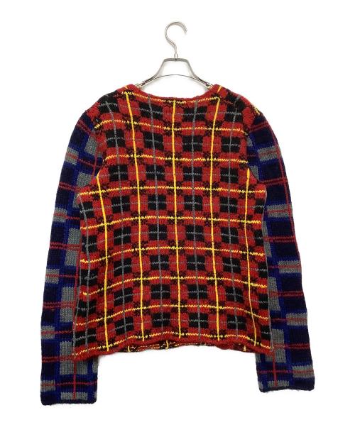 COMME des GARCONS SHIRT（コムデギャルソンシャツ）COMME des GARCONS SHIRT (コムデギャルソンシャツ) 厚手ニット マルチカラー サイズ:Mの古着・服飾アイテム