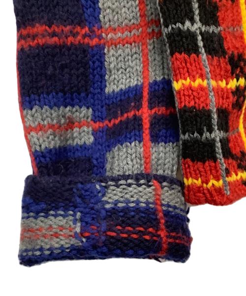 COMME des GARCONS SHIRT（コムデギャルソンシャツ）COMME des GARCONS SHIRT (コムデギャルソンシャツ) 厚手ニット マルチカラー サイズ:Mの古着・服飾アイテム