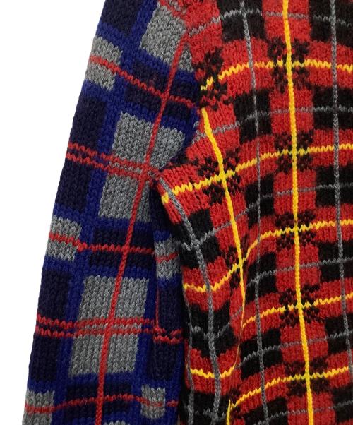 COMME des GARCONS SHIRT（コムデギャルソンシャツ）COMME des GARCONS SHIRT (コムデギャルソンシャツ) 厚手ニット マルチカラー サイズ:Mの古着・服飾アイテム