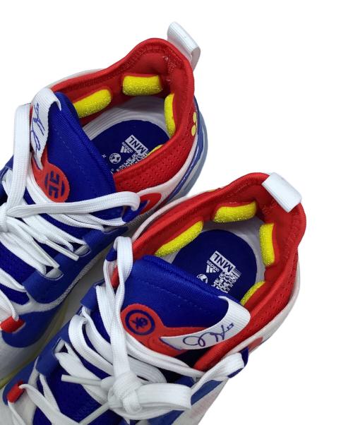 adidas（アディダス）adidas (アディダス) バスケットボールシューズ トリコロールカラー サイズ:27 未使用品の古着・服飾アイテム